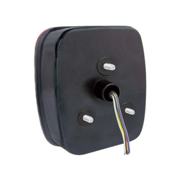 Lanterna Traseira LED Bivolt Lente Lisa