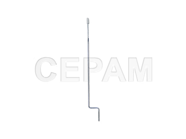Haste Menor da Porta Volvo FH 12 / FH 13 (2005 a 2015) Lado Direito - foto do fabricante Cepam