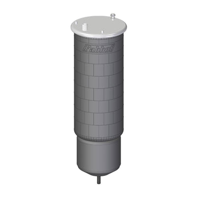 Conjunto Mola Pneumática para Suspensão de Eixo com Base para Caminhão Volvo FH 2015 em Diante Diâmetro 200 mm