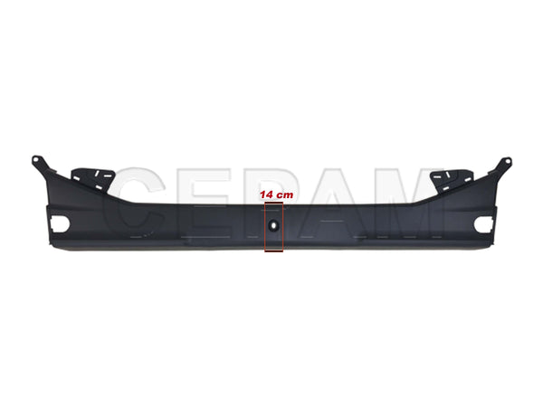 Capa Para-choque Baixa Central Scania NTG (após 2019) - foto do fabricante Cepam