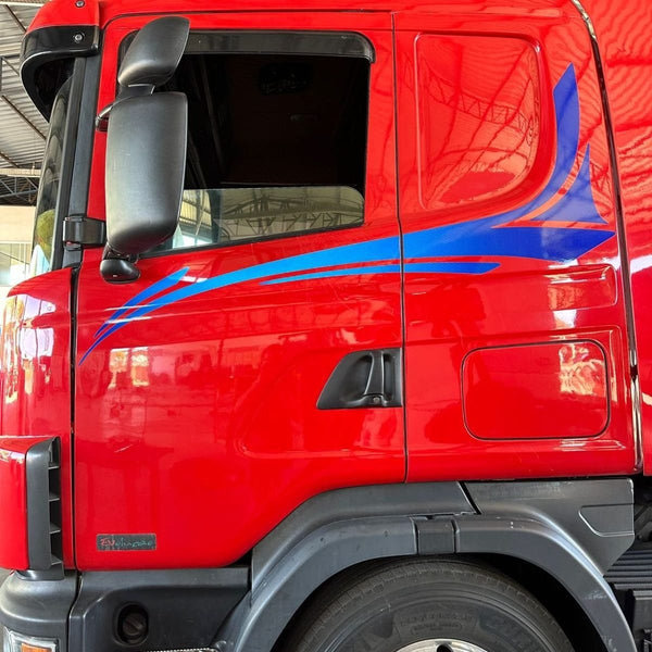Faixa Lateral Adesivo Scania 2006 Evolução
