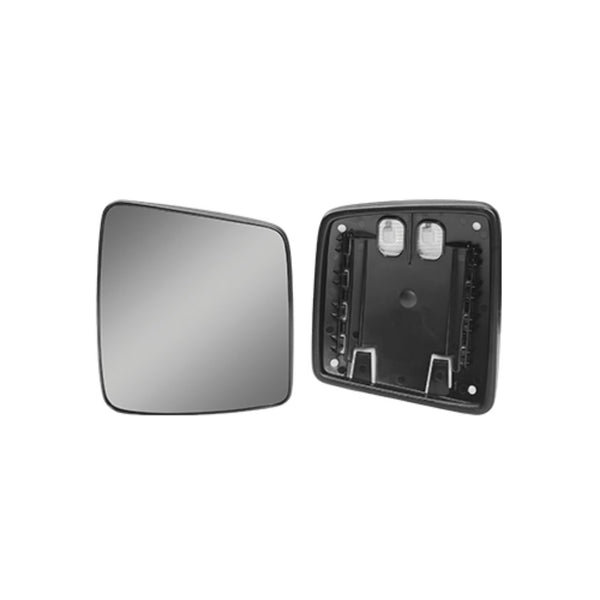 Vidro com Base do Espelho Retrovisor Auxiliar Scania NTG - Convexo