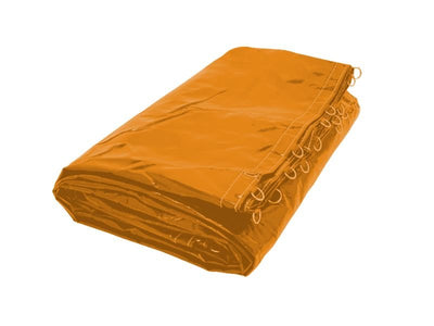 Lona de Vinil Vinilona 14,7 x 4,7 Laranja para carreta (Sob encomenda)