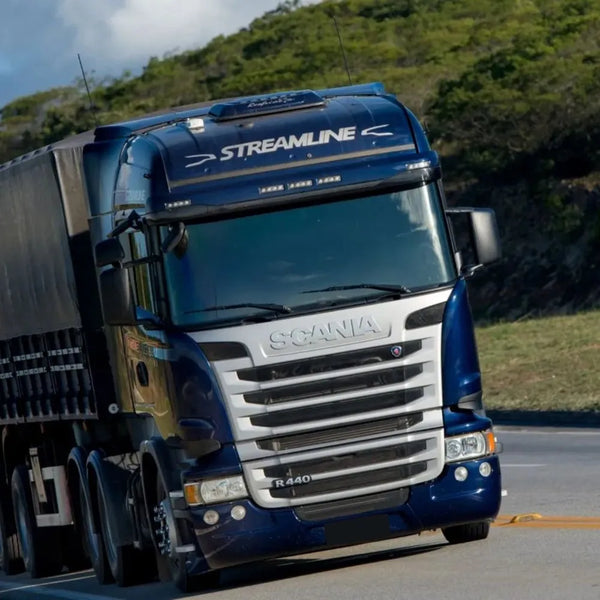 Lâmina Tapa Sol Superior Scania P G R Highline Streamline 2014 até 2018 - 5 Marias