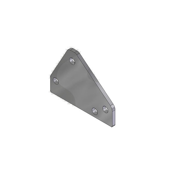 Base Suporte Para-lama Tração Dianteiro - Volvo New FH Borghetti FH104