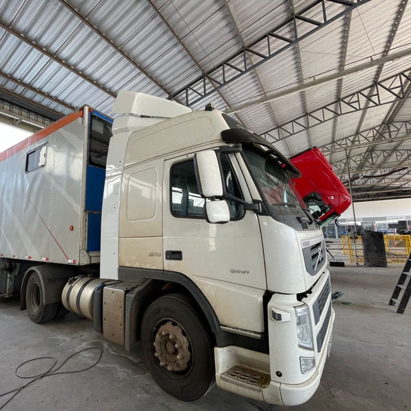 Defletor de ar Volvo FH Globetrotter até 2014 Completo - Rodoplast