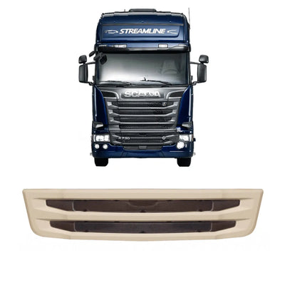 Grade Frontal Superior Scania Série 6 Cabine G e R 2010 a 2019 Com Tela - BL Fibras