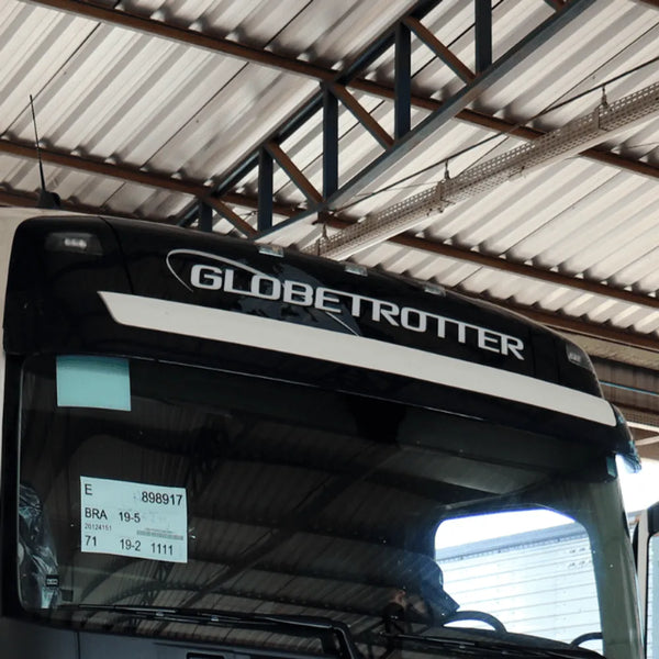 Lâmina Tapa Sol Volvo FH Globetrotter Volvo FM FMX 2010 até 2021 2010 até 2014 - Teto Alto Baixo