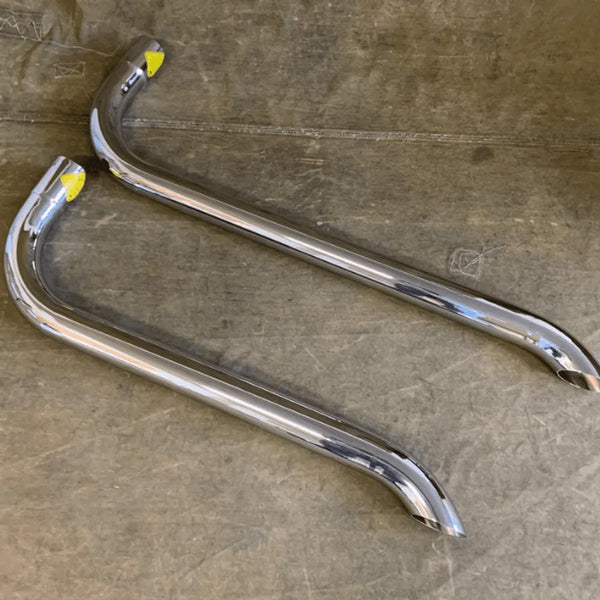 Tubo Lateral Cromado 4,5"