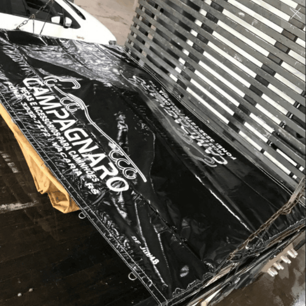 Lona de Vinil para caminhão 2,6 x 1,6 Para Malhal Metros (Impermeável)