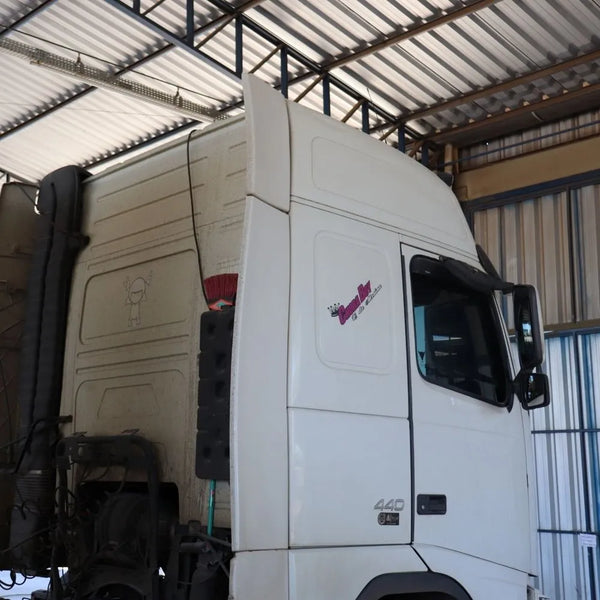 Defletor De Ar Volvo FH Globetrotter até 2014 Laterais - Rodoplast