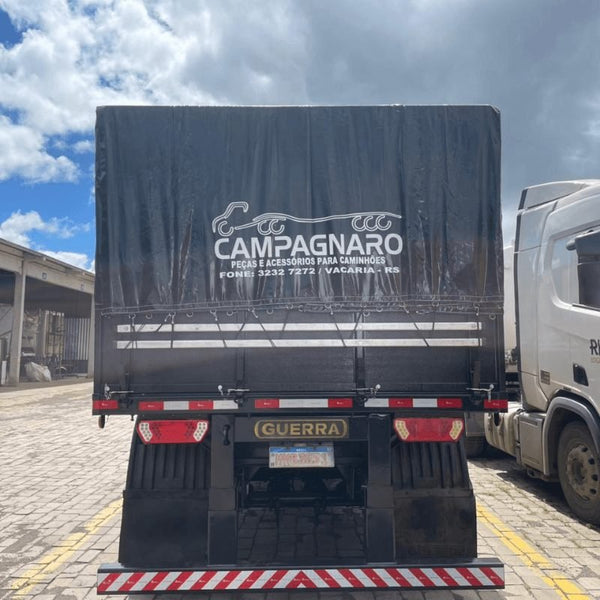 Lona de Vinil para caminhão para Bitrem 9,7 x 5,2 Metros (Impermeável)