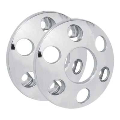 Calota Protetor de Roda Elegance Dianteira Ford Cargo 815 816 Mercedes-Benz 710 Volkswagen 9.150 10.160 Agrale 10.000 Iveco Daily Aro 17,5 - Par
