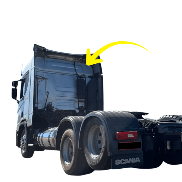 Chapa Traseira Superior Normal - Scania NTG (Série R/G/P)