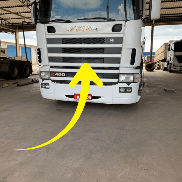 Grade Frontal Superior Scania Série 4 R / G (1998 a 2007) - Amalcaburio