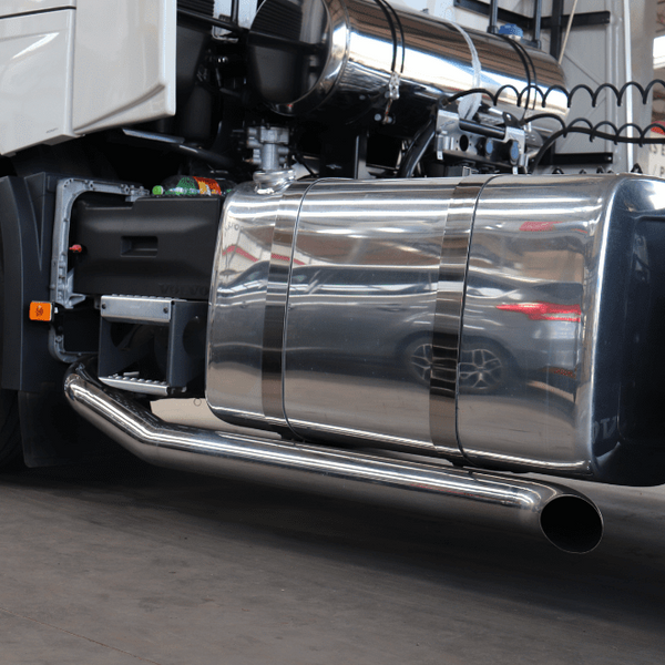 Escapamento Cromado Volvo Fh 2015 a 2017 - 5” Com Silencioso - Euro 5 - Lado Esquerdo