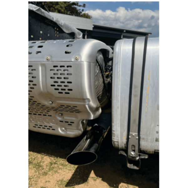 Tubo Saída Catalisador p/ Ponteiras Cromadas - Iveco S-Way Euro 6