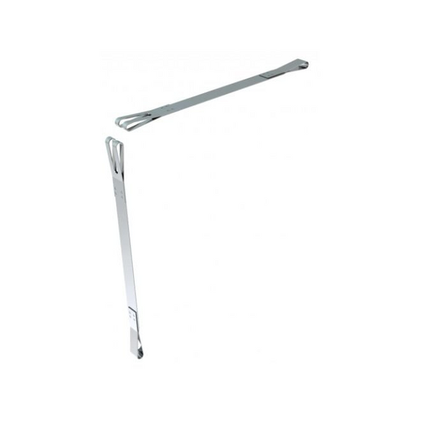 Cinta Inox Tanque Combustível Retangular Volkswagen Constellation 2012 até 2021 MAN TGX 2016 em diante - Fabbof