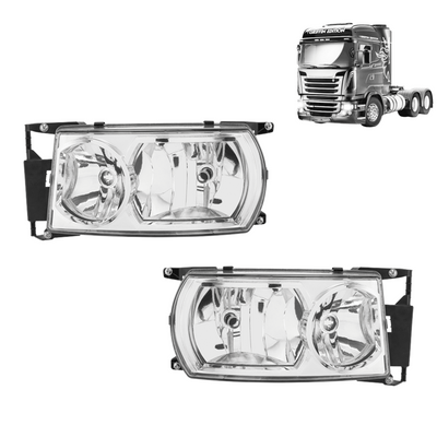 Farol Principal Scania Série 5 P G R Sem Pisca (2009 até 2018)