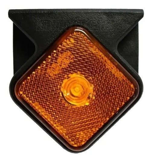 Lanterna Lateral Carreta Guerra de Led - Bivolt Com Suporte