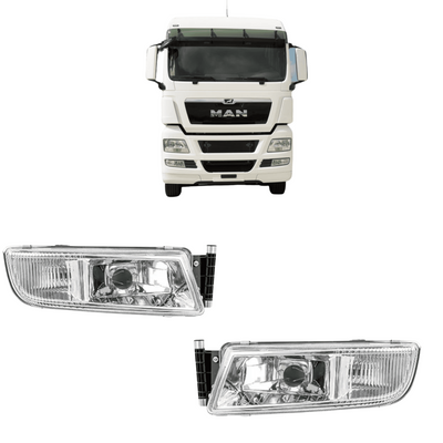 Farol Auxiliar de Neblina - MAN TGX e Volkswagen Meteor