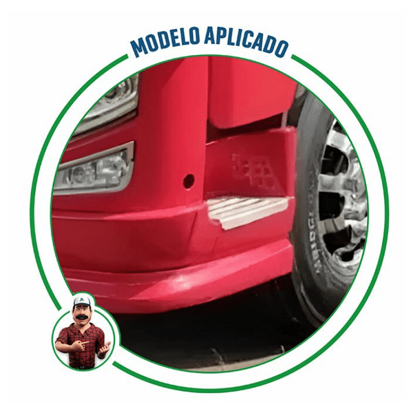 Acabamento Ponteira Para-choque - Volvo FH (2004 a 2014)