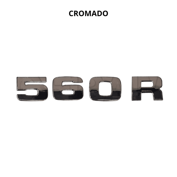 Letreiro Scania Super NTG (após 2019) - Padrão Cromado