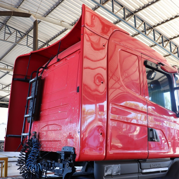 Defletor De Ar Scania Série 4 5 Cabine T G R Streamline Esportivo - Rodoplast