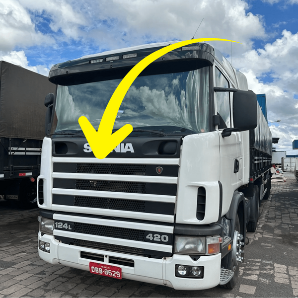Grade Frontal Superior Scania Série 4 R / G (1998 a 2007) - Amalcaburio