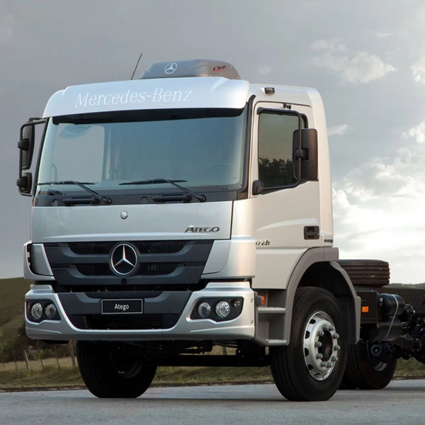 Para-choque Sem Recorte Mercedes-Benz Atego 2012 em diante - BL Fibras
