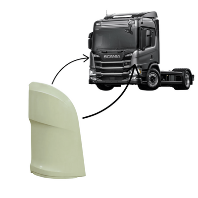 Defletor de Ar Lateral da Coluna – Scania P NTG | Pós-2019)