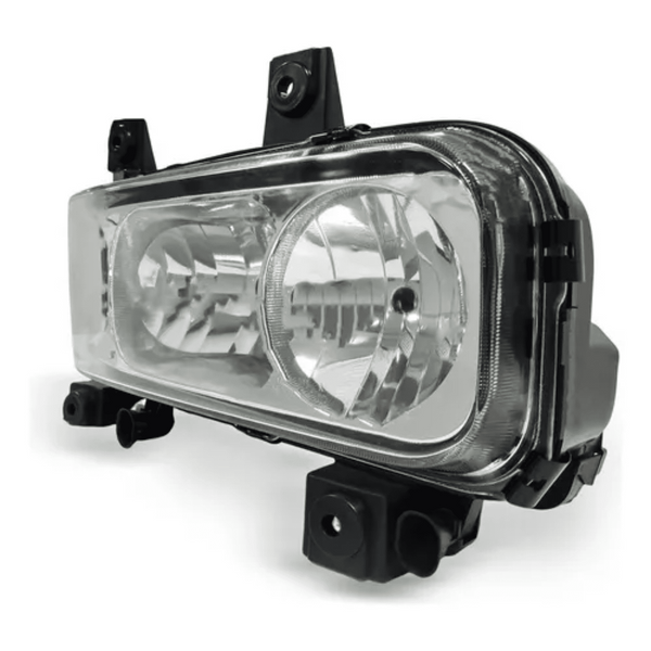 Farol Principal Mercedes-Benz Atego (2004 a 2013) - Lente Lisa - Orgus