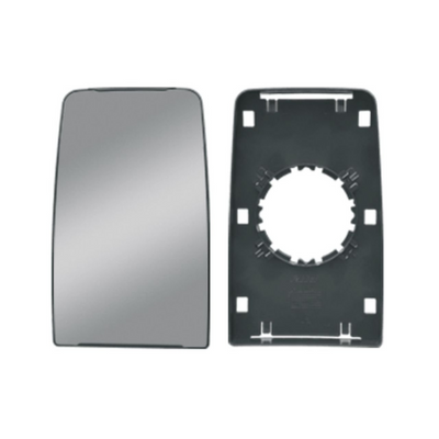 Vidro com Base do Espelho Retrovisor Bifocal Mercedes-Benz LS Atron - Média