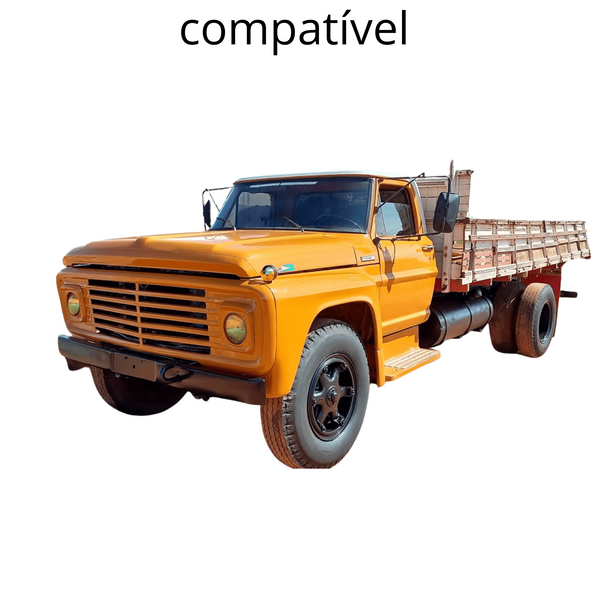Jogo de Espelho Retrovisor Completo Plano - Compatível com Ford F-600 / F-6000 / F-7000 / F-8000 / F-8500 / F-11000 / F-13000 / F-14000 / F-19000 / F-2100