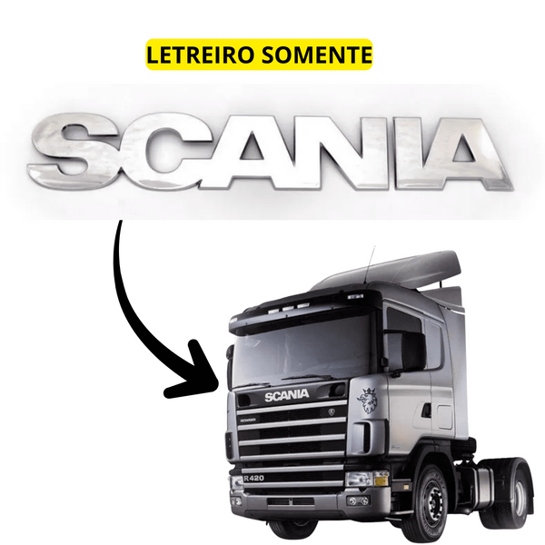 Letreiro Frontal Scania P/R 94/114/124 (1998 a 2007)