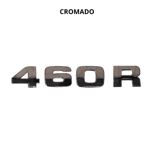 Letreiro Scania Super NTG (após 2019) - Padrão Cromado