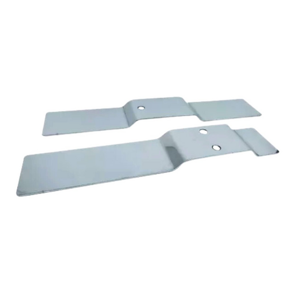 Suporte Cromado De Teto Para Buzina Marítima 74cm 1m - Par