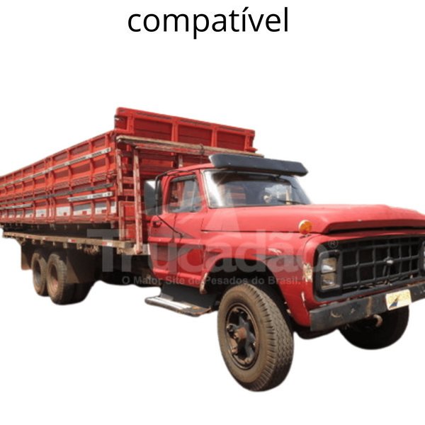 Jogo de Espelho Retrovisor Completo Plano - Compatível com Ford F-600 / F-6000 / F-7000 / F-8000 / F-8500 / F-11000 / F-13000 / F-14000 / F-19000 / F-2100