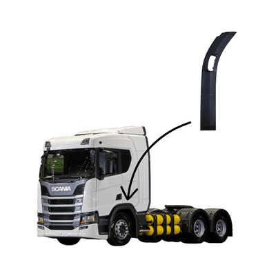 Acabamento Dianteiro do Para-lama – Scania NTG (Modelos Após 2019 | 770mm)
