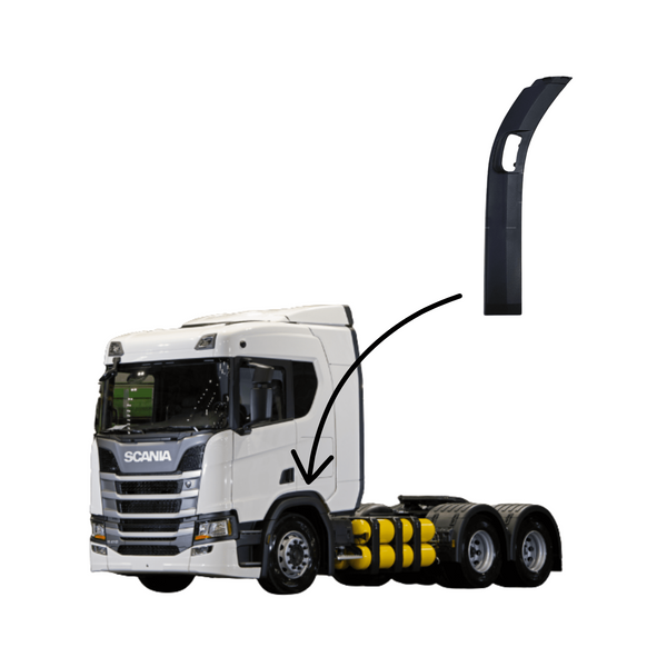 Acabamento Dianteiro do Para-lama – Scania NTG (Modelos Após 2019 | 770mm)