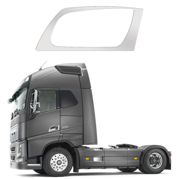 Acabamento de Maçaneta em Inox para Caminhão Volvo FH 2015 a 2020
