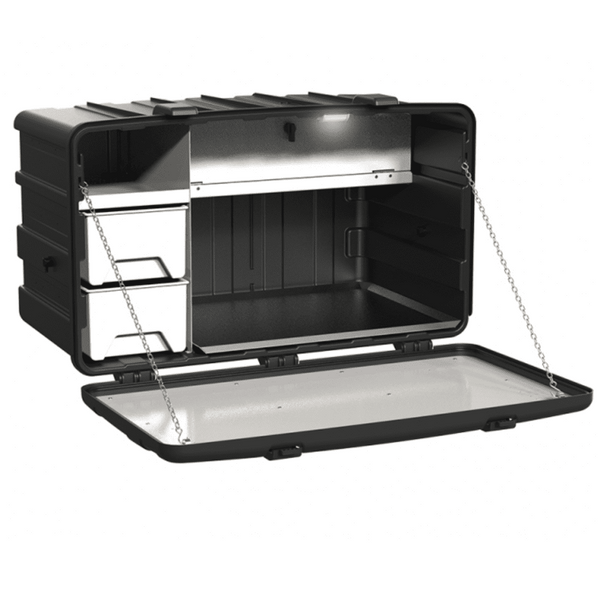 Caixa de Ferramentas 1,10m- com tampa interna Inox