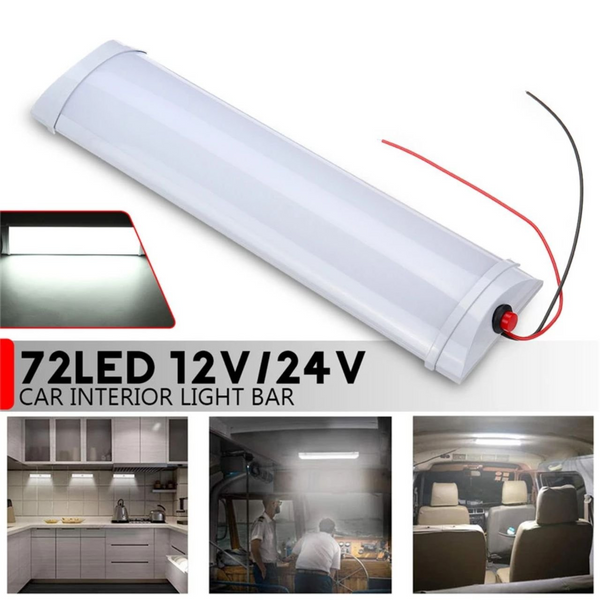 Luminária Led Bivolt 72 Leds 12 Watts