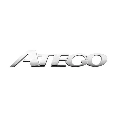Letreiro Frontal Mercedes-Benz Atego Cabine Simples Cabine Leito Traçado