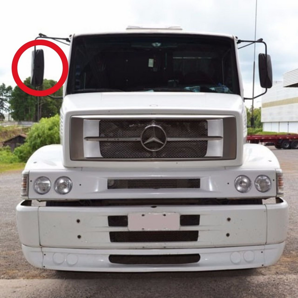 Vidro do Espelho Retrovisor Mercedes-Benz HPN Euro 3 - Atron Euro 5