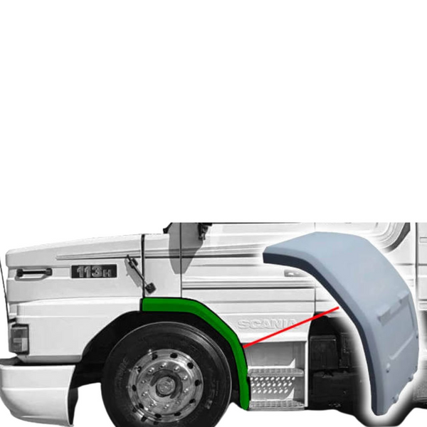 Paralama Cabine Estribo Longo Scania T 112 113