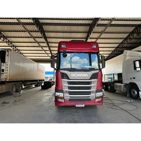 Emblema Inox Scania NTG Cabine R e S