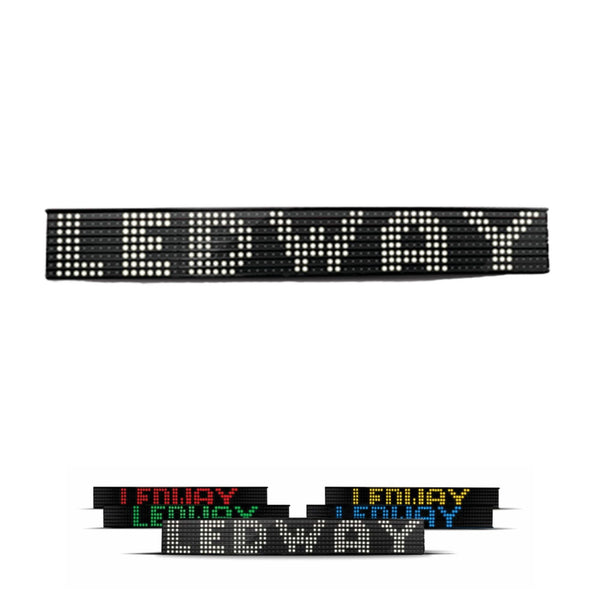 Itinerário Letreiro Ledway 6 linhas - Climatizar
