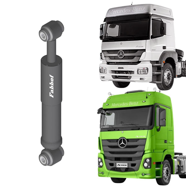 Amortecedor Horizontal Transversal Cabine Mercedes-Benz Axor/Actros - Traseira