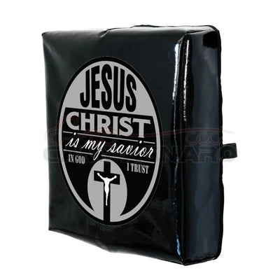 Capa de Geladeira para Caminhão – Frase Religiosa Preta | Campagnaro